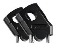Adaptador Altura del Manillar Abrazadera Elevadora Motocicleta Adaptador De Montaje Movimiento Trasero para Yamaha para FAZER FZ6 MT-07 MT-09 Extensor Elevador Manillar(Negro)