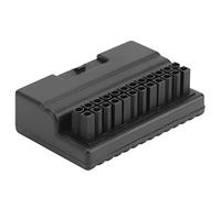 Adaptador ATX de 24 Pines y 90 Grados, Caja Aislante Resistente Al Desgaste Placa Base de Material de PVC de Múltiples Capas Placa Base de 24 Pines Hembra a Macho de 24 Pines