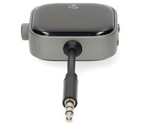 Adaptador Audio Bluetooth Nedis BTTC2550BK USB-C 13h Batería Pantalla Integrada Emparejamiento Dual