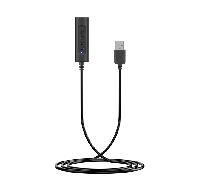 ADAPTADOR AUDIO USB EQUIP LIFE JACK 3.5" HEMBRA A USB CON CONTROL DE VOLUMENT Y MUTE