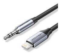 Adaptador audio vention bmchg/ jack 3.5 macho - lightning macho/ 1.5m/