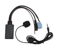 Adaptador Aux Bluetooth 5.0 con Micrófono a Mano: Cable ISO de 8Pin para y Reproductores de CD (2000 2010), Reemplazo OE 7 607 897 093