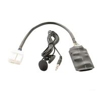 Adaptador AUX de 12 V para Accord 2.4 / Para Civic/Para CRV/Odyssey con micrófono integrado, soporta AVRCP para un fácil control de canciones y llamadas a través del sistema del coche