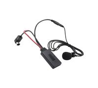 Adaptador AUX para Coche Audio InaláMbrico Llamada TelefóNica MicróFono Manos Libres para KCA-121B AI-NET CDA-9857 CDA-9886