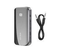 Adaptador Auxiliar 5.0 Dongle Inalámbrico NFC Tarjeta TF Conector de 3,5 mm para TV PC Altavoz Kit de Coche Receptor de Audio Transmisor