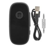 Adaptador auxiliar Bluetooth portátil, receptor versátil para una mejor calidad de audio y llamadas.