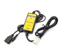 Adaptador auxiliar de interfaz USB MP3 para coche para Toyota con conector de 5+7 pines, soporta entrada AUX de 3,5 mm, decodificador MP3/WMA de alta calidad, instalación no destructiva para Corolla