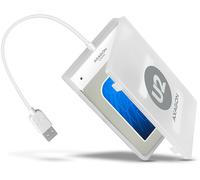 AXAGON - Carcasa para Disco Duro Externo (USB 2.0, para Discos Duros SATA I/II/III, SSD, HDD)