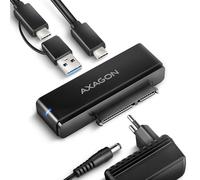Adaptador Axagon ADSA-FPX USB-C a SATA para discos 2,5 y 3,5 pulgadas