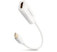 Adaptador AXAGON RVDM-HI14NW Mini DP > HDMI 1.4 4K/30Hz Blanco