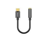 Adaptador Baseus CATL54-01 Type-C a 3,5mm Negro alta fidelidad y compatibilidad universal