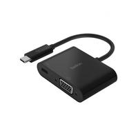 Adaptador usb tipo c a usb tipo c - vga belkin macho - hembra - negro