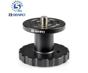 Adaptador BENRO GDADD1 para elevar la cabeza de la rótula con tornillo de 3/8...