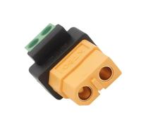 Adaptador bidireccional XT60 hembra a terminal de 2 pines, diseño sin soldadura, para dispositivo de almacenamiento de energía, modelo ligero, cargador de equilibrio