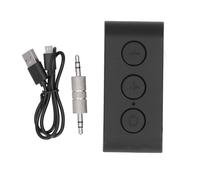 Adaptador Bluetooth 5.0 Aux para coche y hogar, bajo ruido estático, llamadas de alta claridad, reconexión automática, conectar y usar, fácil