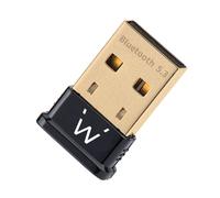 Adaptador Bluetooth 5.3 Ewent USB con Doble Módulo y Conexión Simultánea de 7 Dispositivos