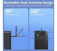 Adaptador Bluetooth 5.4 de 150 Mbps con controlador USB para PC, ratón, teclado y receptor de audio.