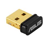 Adaptador Bluetooth 6.0 ASUS USB-BT600 Compatibilidad con versiones anteriores: Bluetooth 5, 4, 3, 2.1 y el códec LC3; hasta 7 dispositivos