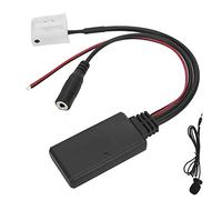 Adaptador Bluetooth AUX IN de 12 pines Material ABS de alta calidad Llamadas manos libres Conector de audio para automóvil portátil compatible con RCD210 RCD300 RCD310 RNS310 MFD2