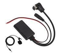 Adaptador Bluetooth AUX para coche, conector para módulo estéreo de audio, cable de audio, adaptador de entrada auxiliar estéreo con micrófono de repuesto para Pionner P99 P01
