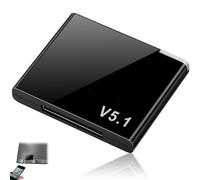 Adaptador Bluetooth de 30 pines, receptor de audio musical Bluetooth 5.1, mini adaptador inalámbrico A2DP Music para iPhone, conector de 30 pines, estación de acoplamiento de música, color negro