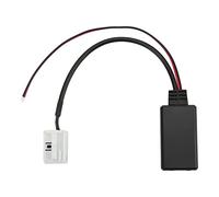 Adaptador Bluetooth para Automóvil, Adaptador Auxiliar Bluetooth ABS para Automóvil Adaptador Bluetooth Auxiliar Fácil Instalación para RCD310 RCD510 RNS510 (sin micrófono)