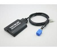 Adaptador Bluetooth para Coche con Interfaz Digital AUX con Puerto de Carga de 3,5 mm de Entrada de para de 8 Pines 1998-2011