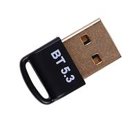 Adaptador Bluetooth para PC, Adaptador USB Bluetooth 5.3, Transferencia Rápida y sin Demora, Receptor de Transmisor Dongle Bluetooth para Windows 8.1 10 11 PC