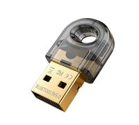 Adaptador Bluetooth USB 5.0, USB Dongle Receiver PC Driver Free para Windows 7/8/8.1/10,Transferencia inalámbrica Auriculares Bluetooth para Escritorio Portátil Auriculares Teclado Ratón