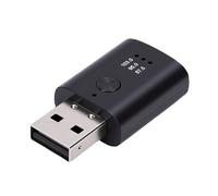 Adaptador Bluetooth USB, Dongle Inalámbrico Bluetooth 5.3 con Frecuencia FM 87.5 95.0 103.0, Transmisor de Sonido Plug and Play para Smartphones Tablets Estéreos de Coche