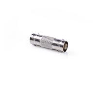 Adaptador BNC | BNC hembra | BNC hembra | Niquelado | 50 ohmios | Recto | Metales | Plata | 10 uds. | Sobre