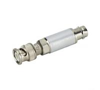 Adaptador BNC hembra a macho, convertidor de impedancia de 50 a 600 ohmios, conector de frecuencia para acoplamiento Walkie Talkie, alta resistencia con ancho de banda ancho RF