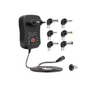 Adaptador CA/CC 4,5 V, 5 V, 6 V, 7,5 V, 9 V, 12 V, 2 A/2,5 A, Adaptador Corriente Ajustable, Cargador Universal USB, Interruptor Fuente Alimentación,