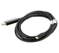 USB-C(M)-DISPLAYPORT(M) 3M CABLE 4K 60HZ CA-CMDP-10CU-0030-BK