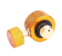 Adaptador Cabeza Quemador Tanque Gas,conversión fácil Cilindro doméstico a Salida Plana,Adaptador Estufa Acampar al Aire,for familias viajeras campistas Profesionales Medio Oriente