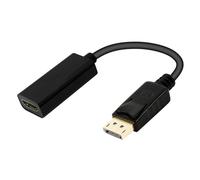 Ewent Cable convertidor EC1456 DisplayPort macho a HDMI hembra 4K@30Hz FHD@60Hz 0,15m