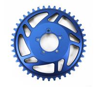 Adaptador Cadena 42D CNC para E-Bike para bafang HD Adaptador | Aleación 6061-T6, corte CNC para preciso, para resistencia, durabilidad extrema, rendimiento fiable(blue-HD)