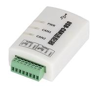 Adaptador Can USB Convertidor Inteligente de Doble Canal: Admite Cálculo de Velocidad de Baudios Personalizado para Nueva Energía y Calibración Automotriz