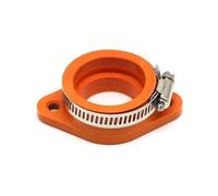 Adaptador Carburador Motocicleta, Interfaz Color Universal PE Colector Admisión Aire Para PWK21-34 Mm, Funda Para UTV ATV Carburador Moto(Orange 32 34mm)