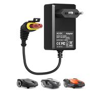 Adaptador Cargador Fuente 28V 1.3A compatible con Husqvarna Automower 105, 310, 315, 315X, 305, 310 Mark II, 315 Mark II Cortacéspedes, Robots de Corte, Cargador para Gardena R50Li, R40Li, R45Li