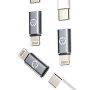 Adaptador Cargador rápido 27W USB C Hembra a Lightning Macho (3 Paquete) Cable de sincronización de Datos convertidor Tipo C Puerto Conector para Apple iPhone 14 13 12 11 Pro MAX para iPad Air