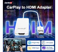 Adaptador Carlinkit HDMl 2025, salida HD, compatible con consolas de juegos, Android Tv Box, interruptor lanzador de pantalla, consolas de juegos para Fire TV Stick HDMI Adapter