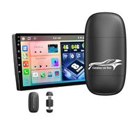 Adaptador Carplay inalámbrico, 2025 Upgrade convierte el adaptador con cable a inalámbrico para iPhone, control inalámbrico Plug & Play Carplay para coches a partir de 2017 y para Apple iPhone iOS 10+