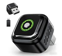 Adaptador CarPlay Inalámbrico Android Auto: Adaptador Inalámbrico 2 en 1 para CarPlay y Android Auto con USB/Tipo-C Plug & Play Convierte Cableado a Inalámbrico Compatible con iOS 10+ y Android 11+