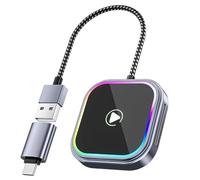 Adaptador CarPlay Inalámbrico para BMW X2 2018 2019 2020 2021 2022 2023 2024 2025, Adaptador Inalámbrico CarPlay y Android Auto, Adaptador Bluetooth