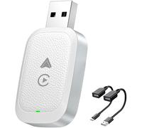 Adaptador Carplay Inalámbrico para Bora 2018 2019 2020 2021 2022 2023 2024 2025 2026, Convierte con Cable a Inalámbrico 2 en 1 Plug Play Adaptador CarPlay,C