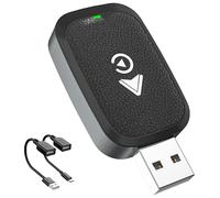 Adaptador CarPlay Inalámbrico para Ford F-150 2017 2018 2019 2020 2021 2022 2023 2024 2025, Adaptador Inalámbrico Carplay y Android Auto, Plug and Play Adaptador Bluetooth,Black