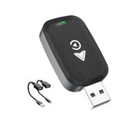 Adaptador CarPlay Inalámbrico para Leapmotor C10 2000-2026 Audio, Enlace Móvil, Emparejar Conversión De Cable A Inalámbrico,A/Black