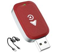 Adaptador CarPlay Inalámbrico para Lotus Eletre 2024 2025, Adaptador Inalámbrico Carplay y Android Auto, Plug and Play Adaptador Bluetooth,Red