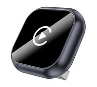 Adaptador Carplay para Dacia Jogger Extreme/Lodgy 2000-2026, Plug & Play, USB A/Tipo C, Actualización OTA WiFi 6/BT 5.4 Conexión automática en 5s, D/Gray